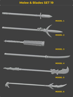 Melee & Blades Set 19