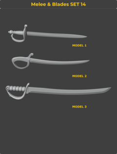Melee & Blades Set 14