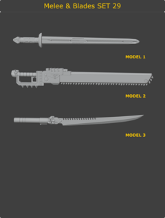 Melee & Blades Set 29 - comprar online