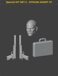 Special Kits Set 02 - Hitman Agent 47