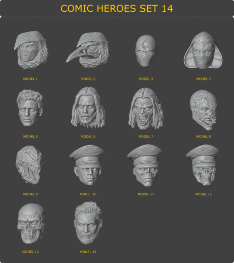 Comic Heroes Set 14 - comprar online