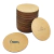 Bolacha display discos em vários formatos no MDF CRÚ 5x5cm - comprar online
