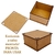 Caixa no MDF Crú Lisa 15x15x5cm na internet