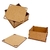 Caixa no MDF Crú Lisa 15x15x5cm - Fabricio Laser