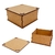 Caixa no MDF Crú Lisa 15x15x5cm - loja online