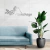 Decoração em Acrílico Escrito Aconchego 50cm de Comprimento - comprar online