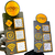Placa display 3 QR code com logo - comprar online