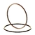 Bastidor de Mdf Crú 26cm de Diâmetro