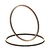 Bastidor de Mdf Crú 28cm de Diâmetro