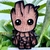 Totem Baby Groot Decorativo - Fabricio Laser