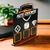 Placa display 3 Qr code com logo - Fabricio Laser