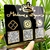 Placa display 3 Qr code com logo - Fabricio Laser