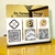 Placa display 3 Qr code com logo na internet