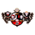 Prateleira RBD Rebelde com 6 Boneco POP - Fabricio Laser