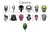Placa Decorativa Parede Caveira Mexicana Mdf adesivado 20cm - Fabricio Laser