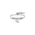 Pulsera: Letra personalizada Q