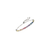Pulsera de strass de colores