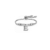 Pulsera: Letra personalizada E
