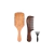 Set de Peine de Cabello OranSee® 3 en 1: Cepillo de Almohadilla de Aire, Peine de Púas Anchas y Mini Garra de Pelo