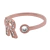 Anillo Inicial R Oro Rosa 18k con Zirconias Luckyly® - comprar en línea