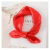 Mascada Elegante de Color Sólido para Mujer: Rojo - comprar en línea