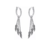 Aretes con Cadenas y Plumas: Encanto Bohemio