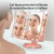 Espejo de Maquillaje Plegable con Luz Tríptica y Aumentos - comprar en línea