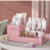 Caja Organizadora Multifuncional con Gavetas para Maquillaje: Rosa - comprar en línea