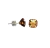 Aretes de Oro Italiano 18k con Citrinos Brasileños - comprar en línea