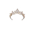 Tiara color dorado