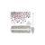 GeorgeX® Set de 2100 Diamantes de Imitación para Uñas - Brillantes Gemas de Cristal AB en 6 Tamaños con Bolígrafo y Disco Triangular para Decoración de Uñas y Manualidades