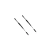 Ardell® Duo Brow Brush - Negro/Plateado Set de 2