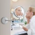 Espejo de Maquillaje Plegable con Luz Tríptica y Aumentos 3X/2X - comprar en línea
