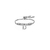 Pulsera: Letra personalizada D