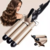 Rizadora y Waflera 2 en 1 para Cabello: Tenazas Ferros Enchinadora en Dorado 20mm - comprar en línea