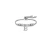 Pulsera: Letra personalizada B