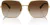 Dolce & Gabbana® DG2242-02/13 - Anteojos de Sol Doradas con Café Grabado - tienda en línea