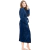 Bata de Felpa con Solapa Mimosamente Suave NY Threads®: Marino - comprar en línea