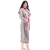 Bata de Felpa con Solapa Mimosamente Suave NY Threads®: Rayas Sombreadas - comprar en línea