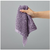 Set de 24 Toallas Faciales de Rizo de Algodón: Morado en internet