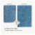BELADOR® Alfombras de Chenilla de Lujo: Azul Stone en internet