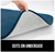 Gorilla Grip® Alfombra de Baño de Espuma Viscoelástica: Azul en internet