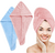 Gorro de Toalla DQST®: Rosa y Azul - comprar en línea