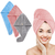 Gorro de Toalla DQST®: Rosa, Azul y Gris - comprar en línea