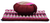 Kit de Meditación Tradicional Leewadee®: Castaño y Fucsia - comprar en línea
