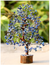 Árbol de Piedras Preciosas Curativas de Feng Shui: Lapis Lazuli con Alambre Plateado en internet