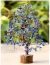 Árbol de Piedras Preciosas Curativas de Feng Shui: Lapis Lazuli con Alambre Plateado en internet