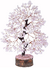 Árbol de Piedras Preciosas Curativas de Feng Shui: Cuarzo Rosa con Alambre de Cobre - comprar en línea