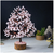 Árbol de Piedras Preciosas Curativas de Feng Shui: Cuarzo Rosa con Alambre de Cobre en internet