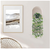 Artigreen® Plantas Colgantes Artificiales con Efecto Realista: Blanco Verde - Styla